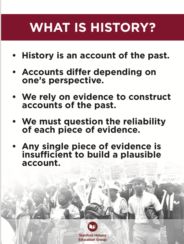 What is history? poster